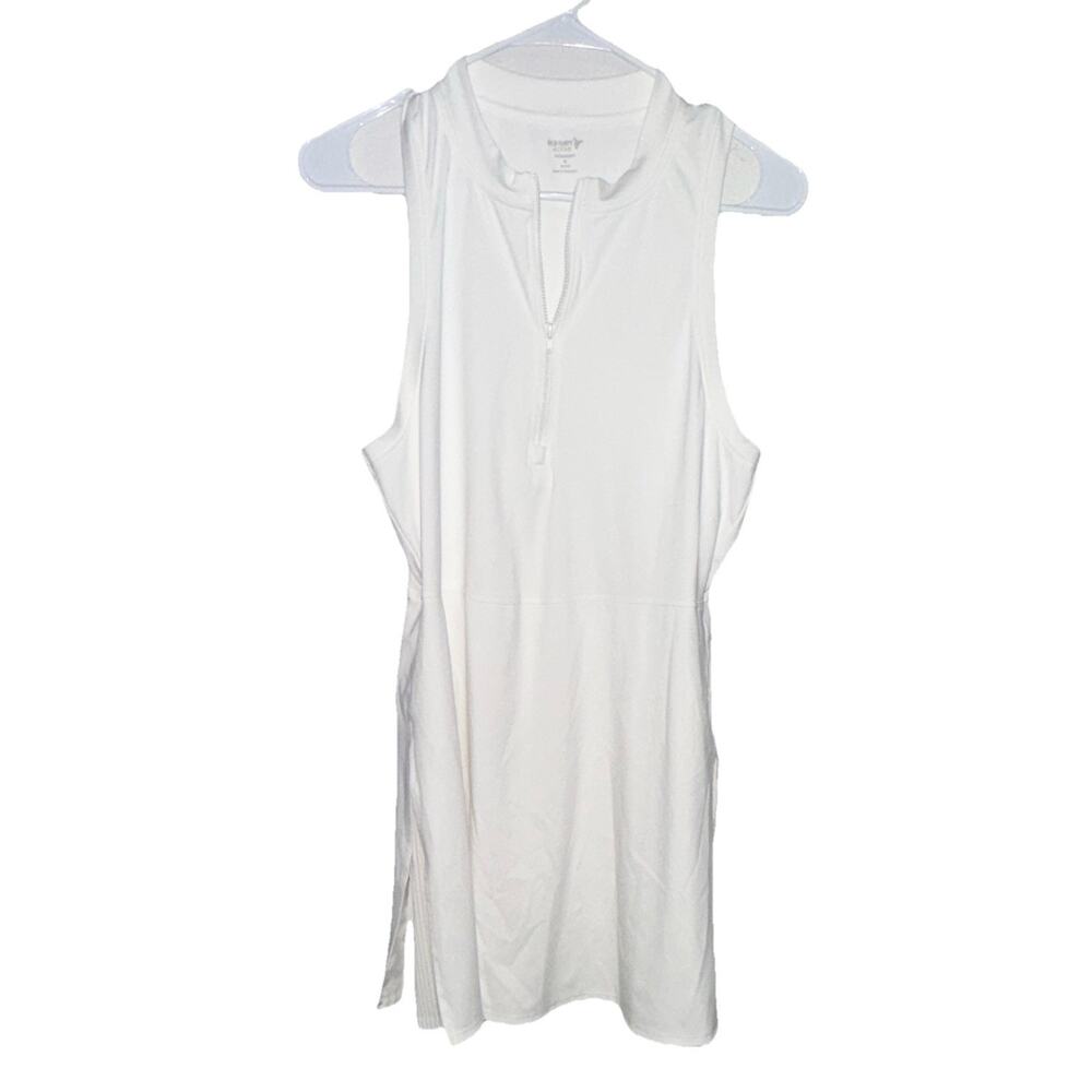 Old Navy Active Powersoft Women’s White Sleeveless Tennis Dress, Size S